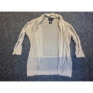 Wet Seal Y2K Cardigan Shawl Neck Shrug Tan Size XS EUC